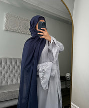 Navy Modal Hijab Set