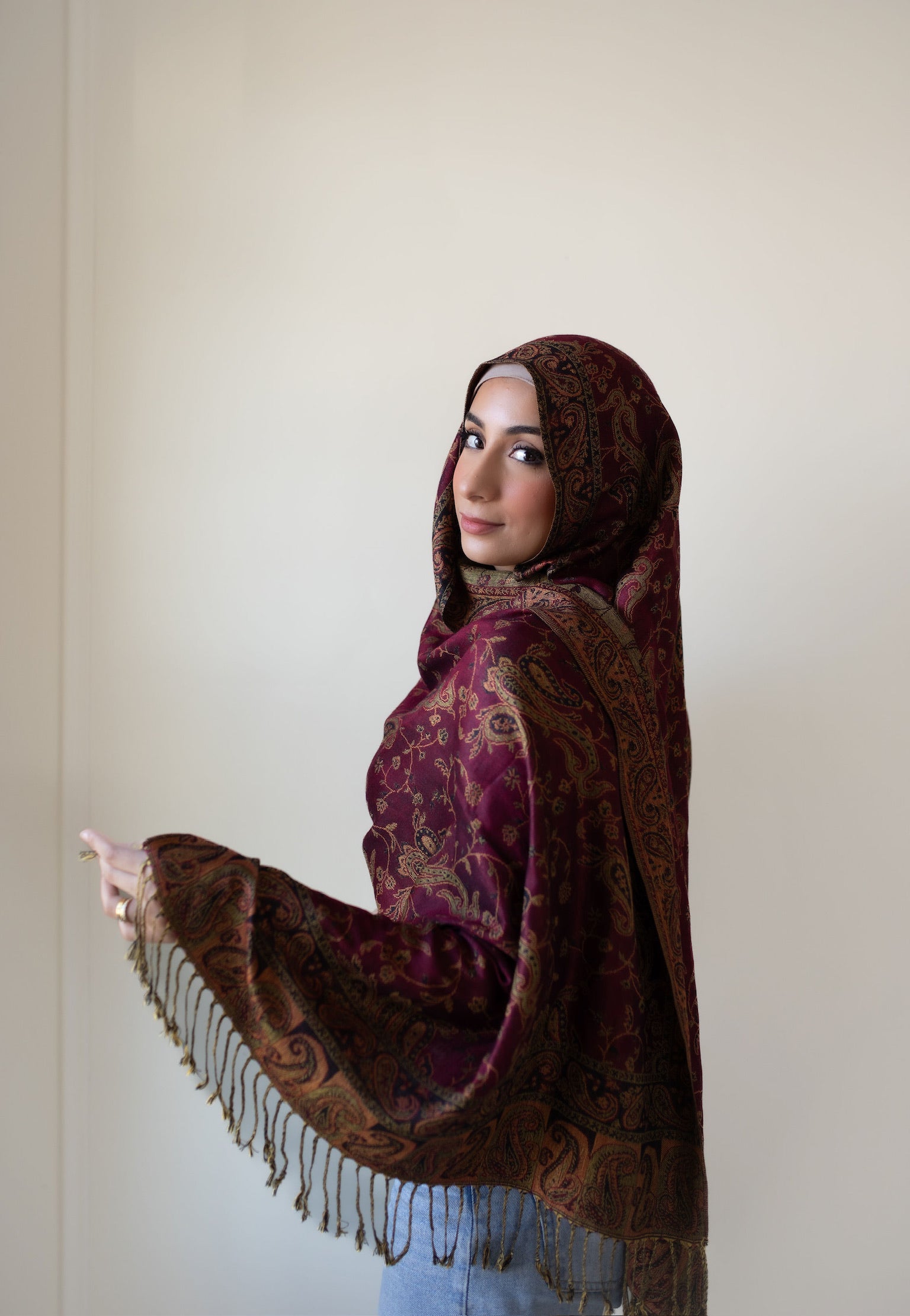 Maghreb Pashmina Hijab