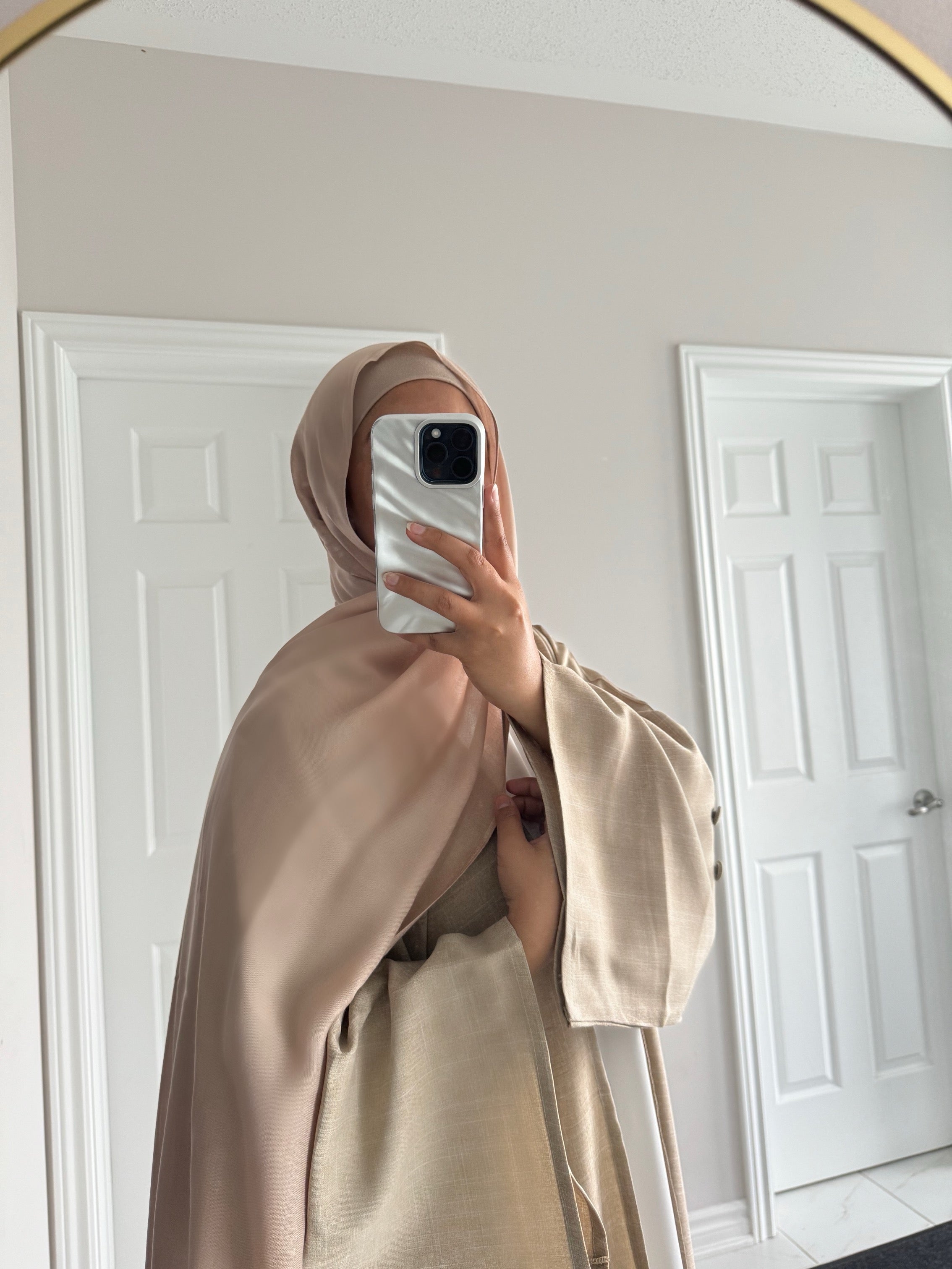 Light Sand Modal Hijab Set