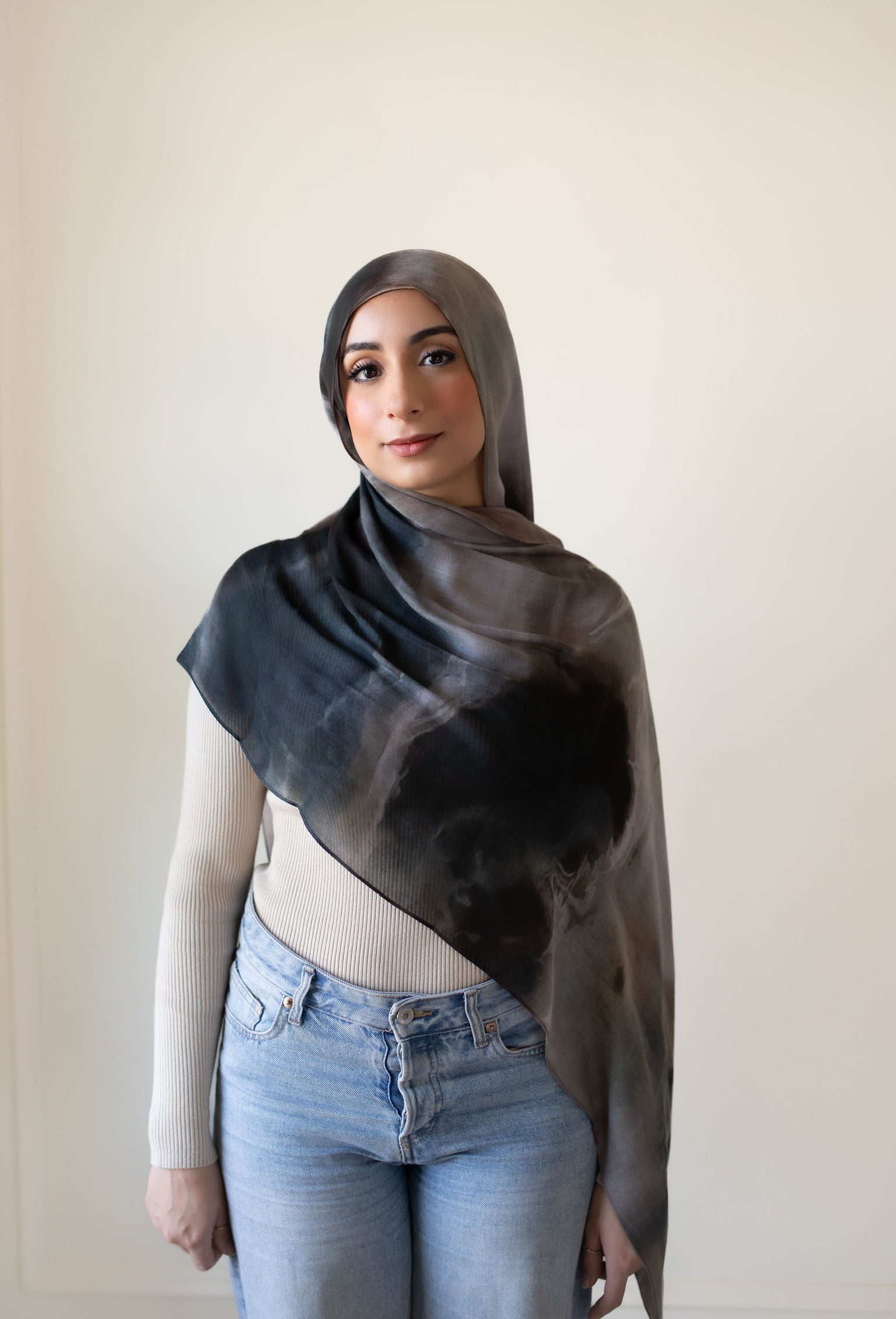 Storm Printed Modal Hijab