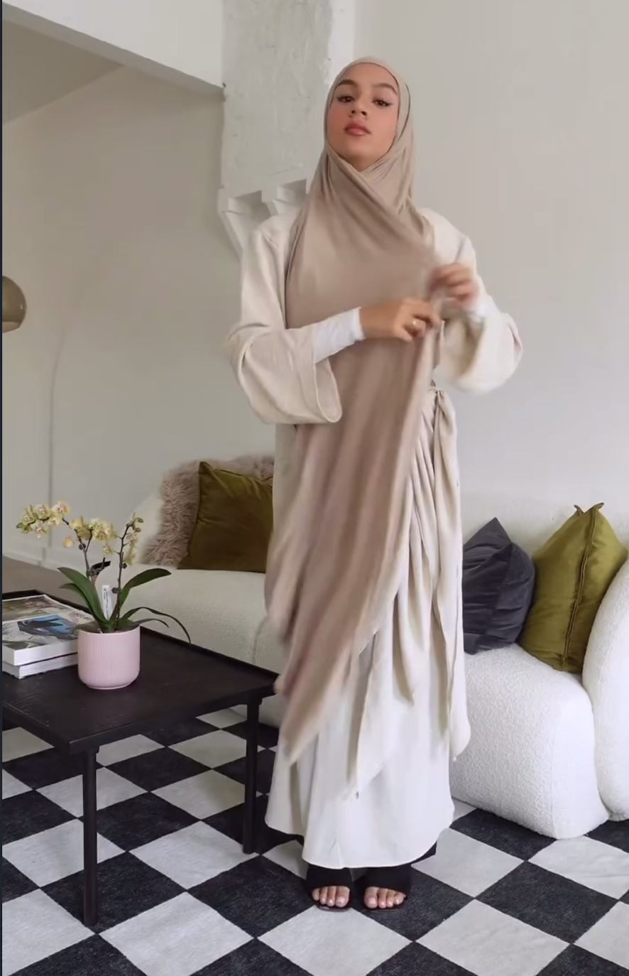 Surat Abaya Beige LIBAAZ THE LABEL